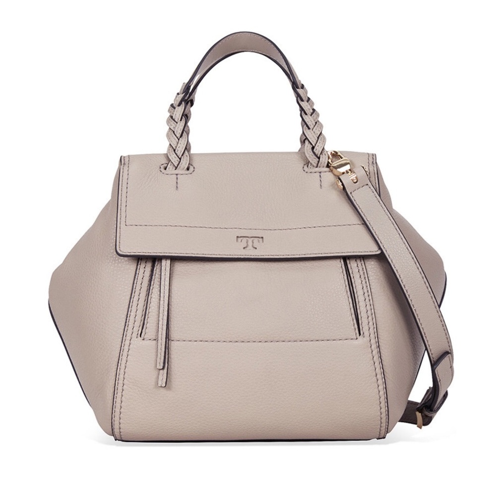 Tory Burch Half Moon Satchel - Picture 1 of 8